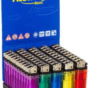 Lighters ATOMIC mini flint various designs