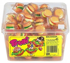 Trolli mini ζελε Burger