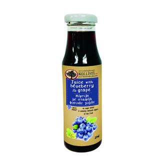 BLUEBERRY  NATURAL  JUICE WITH GRAPE 250ML
