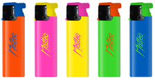 Lighter Matteo turbo flame  Rubberized Neon 