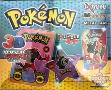 MAGNETIC EXTREME METAL TAGS POKEMON 2020