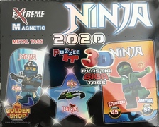 NINJA 3D EXTREME ΜΕΤΑΛΛΙΚΕΣ ΤΑΠΕΣ