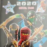 METAL TAGS 3D NINJA 2020