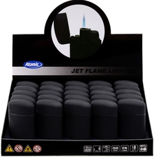 ΑΝΑΠΤΗΡΑΣ JET FLAME ΜΑΥΡΟΣ RUBBER ATOMIC