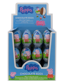 CHOCOLATE SURPRICE EGGS PEPPA PIG