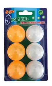 Ping pong balls