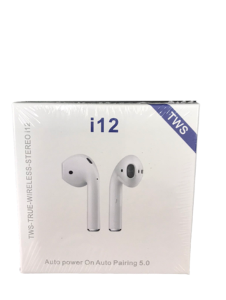 Ασύρματα ακουστικά i12 Touch Λευκό